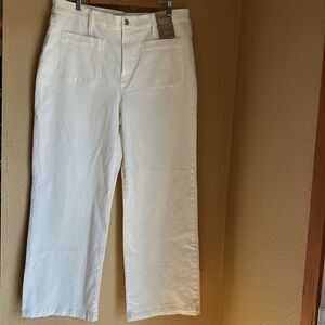 NWT Madewell The Perfect Vintage Wide-leg Jean 33